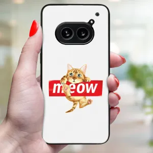 MY ART Ochranný kryt pre Nothing Phone 2a MEOW (183)
