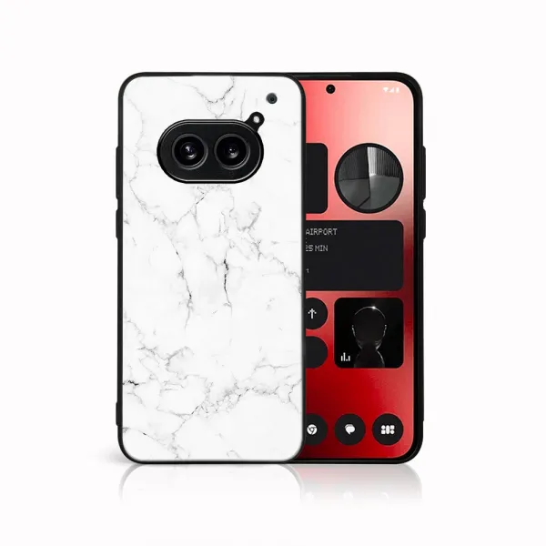 MY ART Ochranný kryt pre Nothing Phone 2a WHITE MARBLE (144)