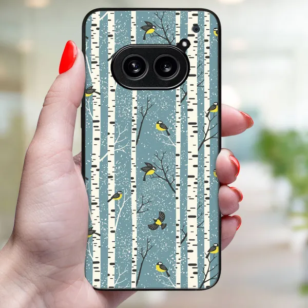 MY ART Kryt s vianočným dizajnom Nothing Phone 2a BIRCH (072)