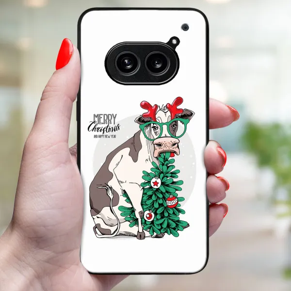 MY ART Kryt s vianočným dizajnom Nothing Phone 2a MERRY CHRISTMAS (074)