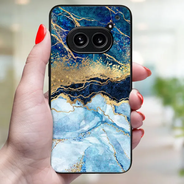 MY ART Ochranný kryt pre Nothing Phone 2a BLUE MARBLE (141)