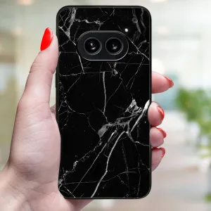 MY ART Ochranný kryt pre Nothing Phone 2a BLACK MARBLE (142)