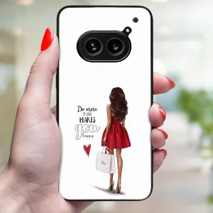 MY ART Ochranný kryt pre Nothing Phone 2a RED DRESS (137)