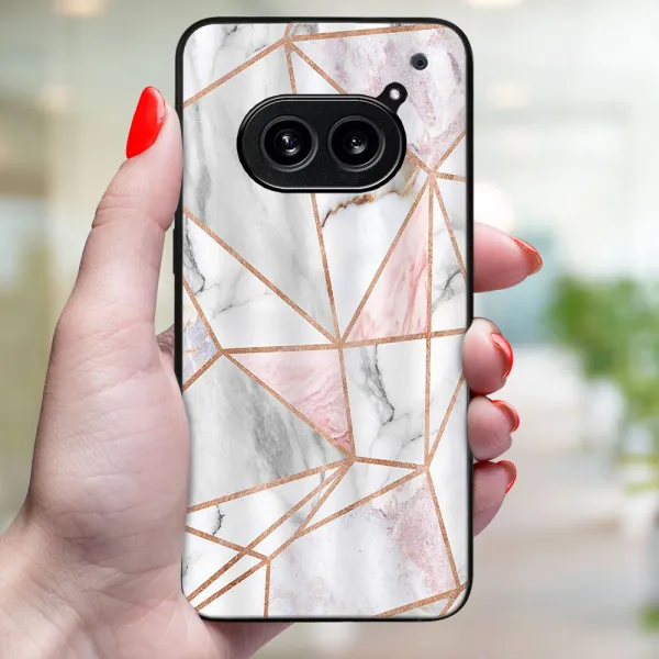 MY ART Ochranný kryt pre Nothing Phone 2a PINK MARBLE (143)