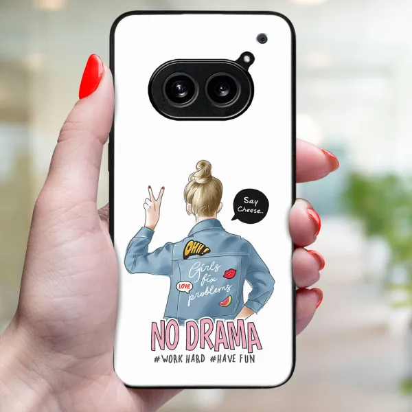 MY ART Ochranný kryt pre Nothing Phone 2a NO DRAMA (138)
