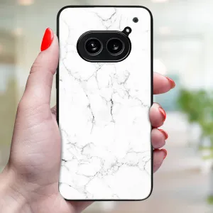 MY ART Ochranný kryt pre Nothing Phone 2a WHITE MARBLE (144)
