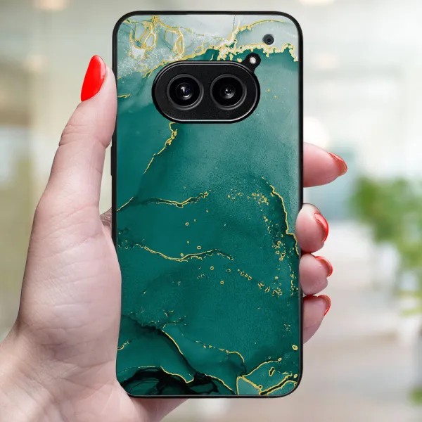 MY ART Ochranný kryt pre Nothing Phone 2a GREEN MARBLE (145)
