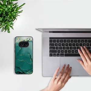 MY ART Ochranný kryt pre Nothing Phone 2a GREEN MARBLE (145)