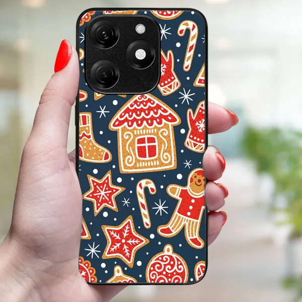 MY ART Kryt s vianočným dizajnom Tecno Spark 20 CHRISTMAS (069)