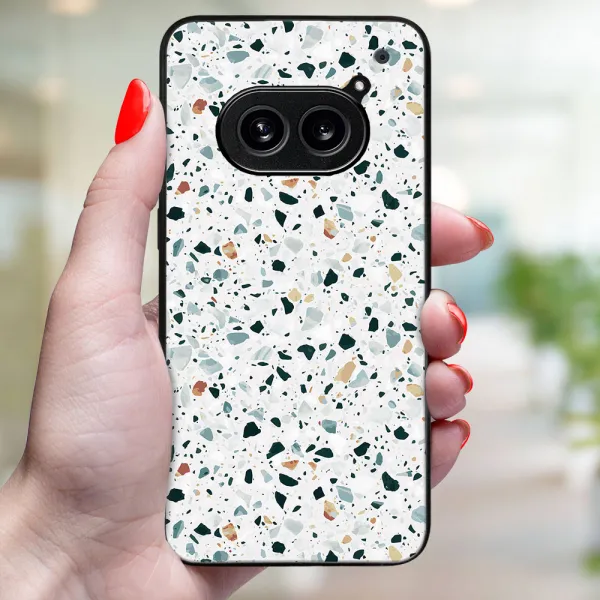 MY ART Ochranný kryt pre Nothing Phone 2a GREY TERRAZZO (163)