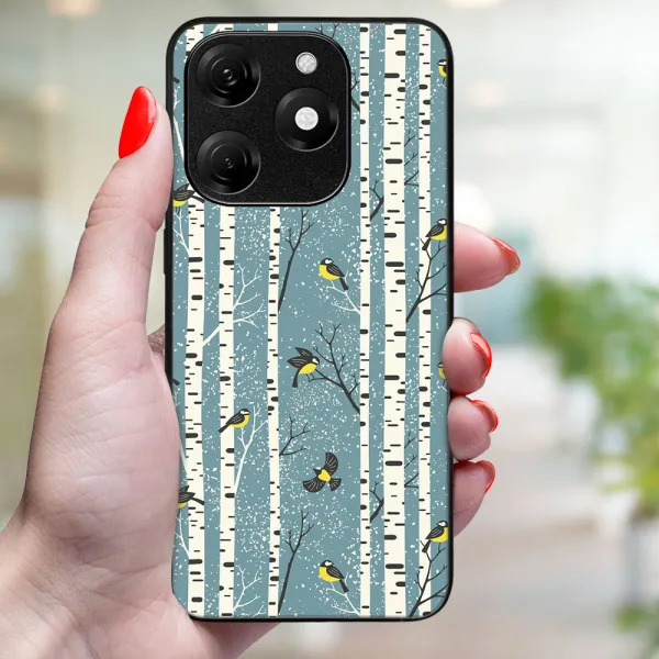 MY ART Kryt s vianočným dizajnom Tecno Spark 20 BIRCH (072)