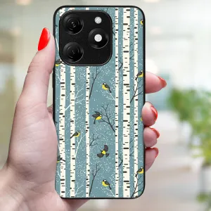 MY ART Kryt s vianočným dizajnom Tecno Spark 20 BIRCH (072)