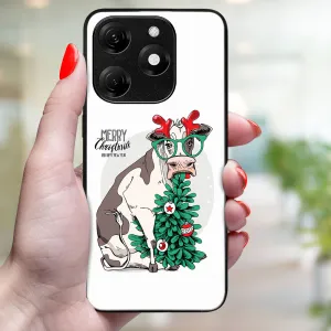 MY ART Kryt s vianočným dizajnom Tecno Spark 20 MERRY CHRISTMAS (074)