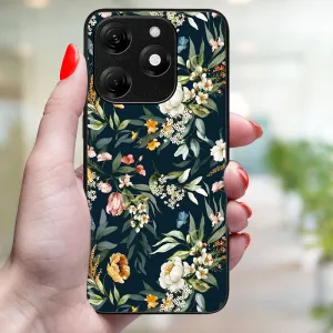 MY ART Ochranný kryt pre Tecno Spark 20 FLORAL (158)