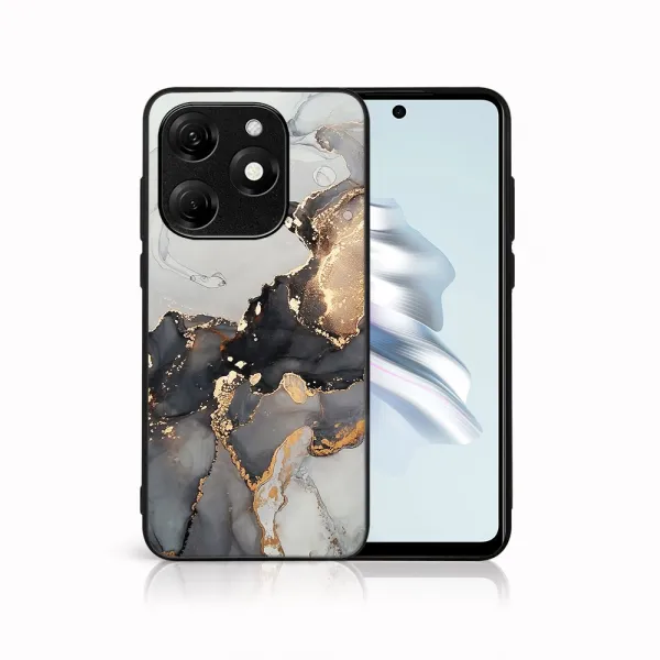 MY ART Ochranný kryt pre Tecno Spark 20 GREY MARBLE (140)