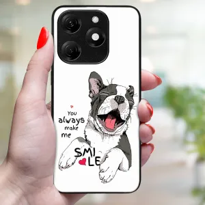 MY ART Ochranný kryt pre Tecno Spark 20 SMILE (189)