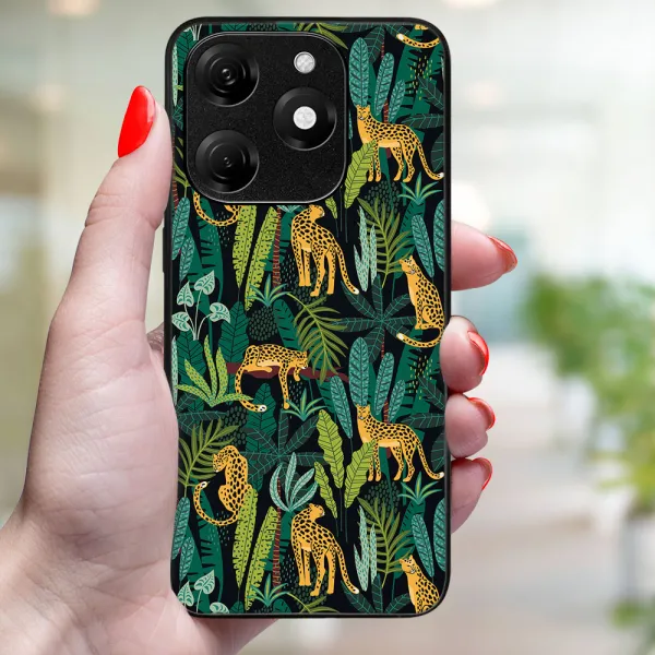 MY ART Ochranný kryt pre Tecno Spark 20 LEOPARD (239)