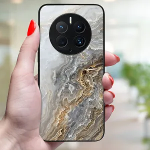 MY ART Ochranný kryt pre Huawei Mate 50 Pro BEIGE (151)