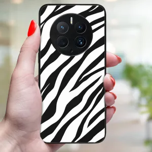 MY ART Ochranný kryt pre Huawei Mate 50 Pro ZEBRA (237)