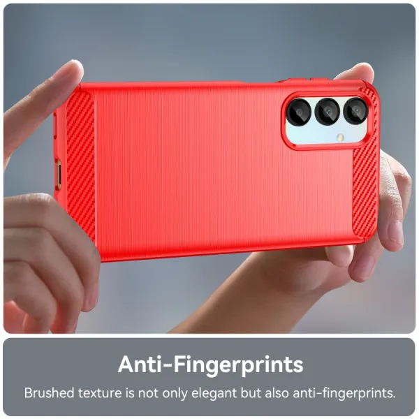 FLEXI TPU Ochranný kryt Samsung Galaxy A16 / A16 5G červený