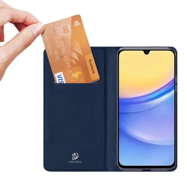 DUX Zaklápacie puzdro pre Samsung Galaxy A16 / A16 5G modré
