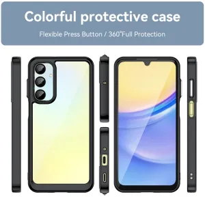 CRYSTAL Ochranný kryt pre Samsung Galaxy A16 / A16 5G čierny