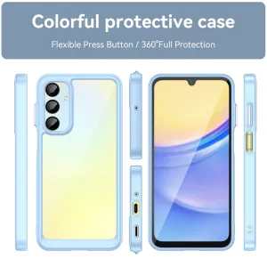 CRYSTAL Ochranný kryt pre Samsung Galaxy A16 / A16 5G modrý