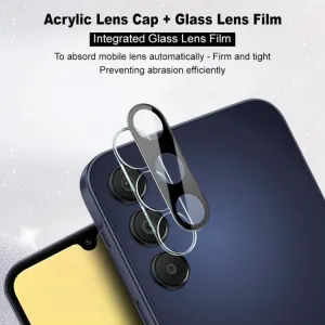IMAK FULL COVER Sklo pre fotoaparát Samsung Galaxy A16 / A16 5G čierne