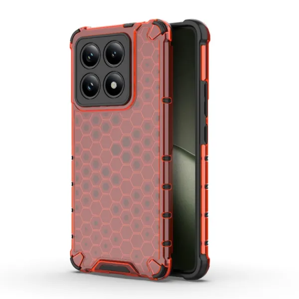 HONEYCOMB Ochranný kryt Xiaomi 14T červený