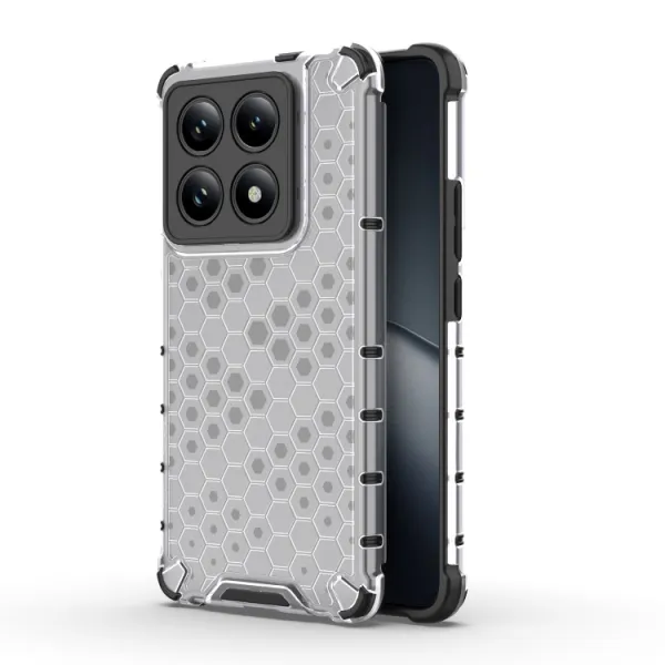 HONEYCOMB Ochranný kryt Xiaomi 14T Pro priehľadný