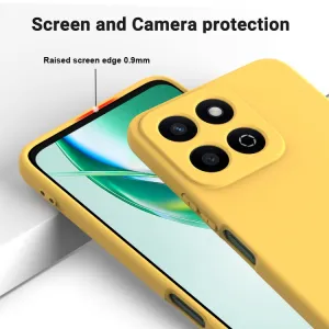 RUBBER Ochranný kryt pre Honor 200 Smart 5G žltý