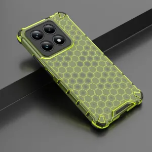 HONEYCOMB Ochranný kryt Xiaomi 14T zelený