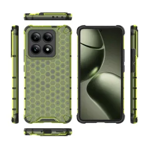 HONEYCOMB Ochranný kryt Xiaomi 14T zelený