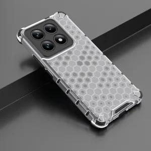 HONEYCOMB Ochranný kryt Xiaomi 14T Pro priehľadný