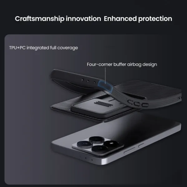 NILLKIN CAMSHIELD PRO Kryt pre Xiaomi 14T modrý