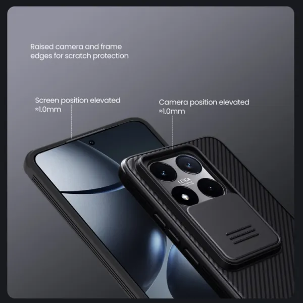 NILLKIN CAMSHIELD PRO Kryt pre Xiaomi 14T modrý