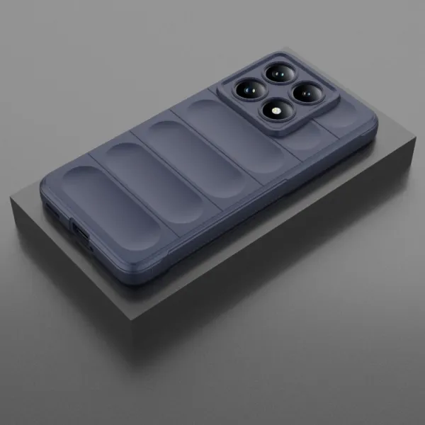 STEPS Ochranný kryt pre Xiaomi 14T Pro tmavomodrý