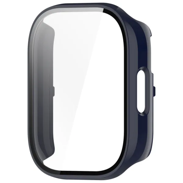PC FULL COVER Plastový kryt so sklom pre Xiaomi Redmi Watch 5 Lite tmavomodrý