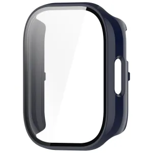 PC FULL COVER Plastový kryt so sklom pre Xiaomi Redmi Watch 5 Lite tmavomodrý