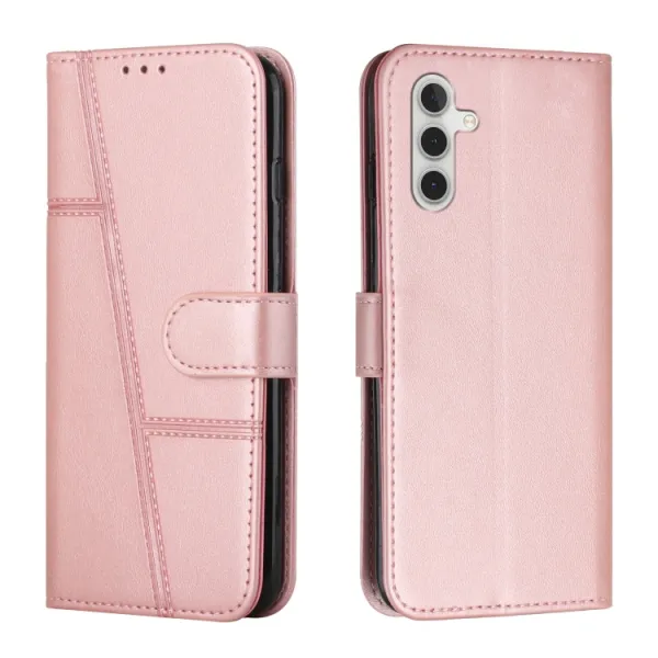 STITCHED Peňaženkový kryt pre Samsung Galaxy A16 / A16 5G ružový