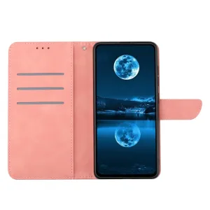 STITCHED Peňaženkový kryt pre Honor 200 Smart 5G ružový