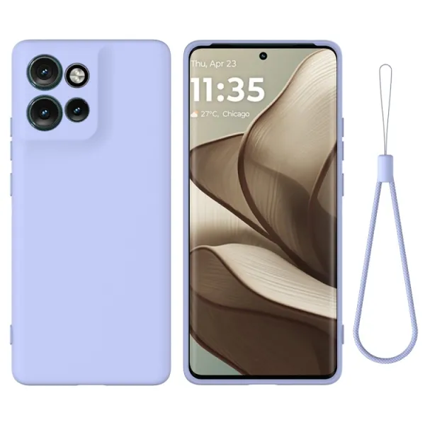 RUBBER Ochranný kryt pre Motorola Edge 60 Neo / 50 Neo / ThinkPhone 25 fialový