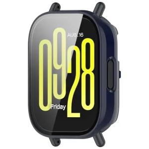 PC FULL COVER Plastový kryt so sklom pre Xiaomi Redmi Watch 5 Lite tmavomodrý