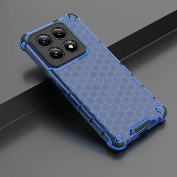 HONEYCOMB Ochranný kryt Xiaomi 14T Pro modrý