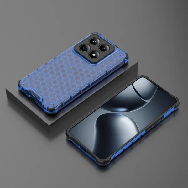 HONEYCOMB Ochranný kryt Xiaomi 14T Pro modrý