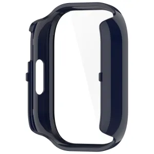 PC FULL COVER Plastový kryt so sklom pre Xiaomi Redmi Watch 5 Lite tmavomodrý