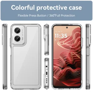 CRYSTAL Ochranný kryt pre Motorola Moto G35 5G priehľadný