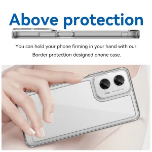 CRYSTAL Ochranný kryt pre Motorola Moto G35 5G priehľadný