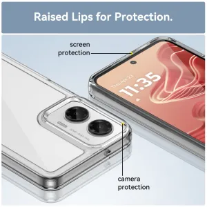 CRYSTAL Ochranný kryt pre Motorola Moto G35 5G priehľadný