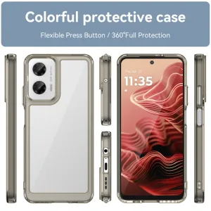 CRYSTAL Ochranný kryt pre Motorola Moto G35 5G šedý